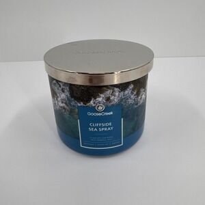 Goose Creek 3-Wick Candle Cliffside Sea Spray 14.5 oz Soy Wax Essential Oils New